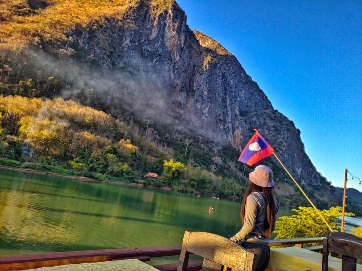ホテルSunrise Bungalow Nongkhiaw エクステリア 写真